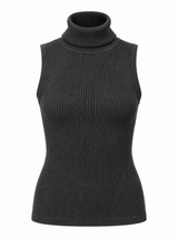 Lisa Knit Top - Dark Grey - BLVD