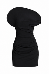 Stefi Mini Dress - Black - BLVD