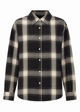 Noon Shirt - Black Plaid