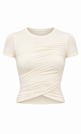 Niko Crossover Tee - Vanilla