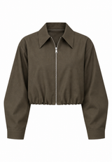 Stella Jacket - Khaki - BLVD