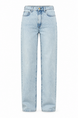 Ms. Keaton High Rise Baggy Jean - Summer Indigo - BLVD
