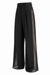 Distance Crag Organza Pants - Black