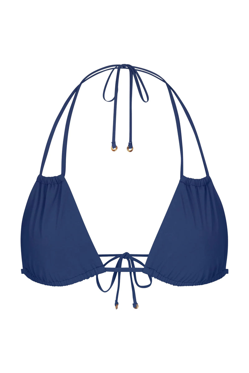 The Jane Double String Top - Azure
