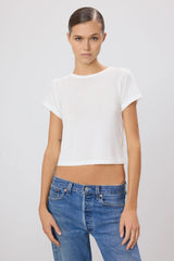 Short Sleeve Baby Tee - Ivory