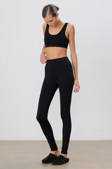 Modal High Rise Legging - Black