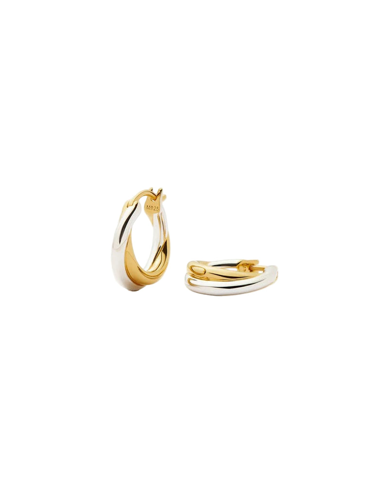 Lucy Williams Entwine Small Hoop Earrings