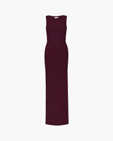 Magnolia Side Slit Gown - Port
