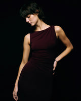 Magnolia Side Slit Gown - Port