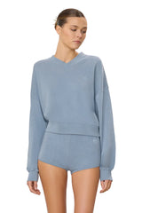 Mini Track Short - slate - BLVD