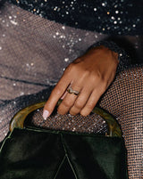 Molten Snow Stacking Ring