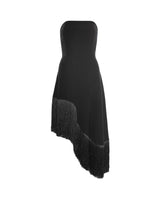Nara Fringe Dress - Black