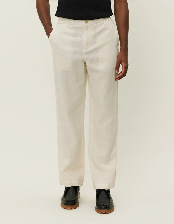 Pino Linen Pants - Ivory