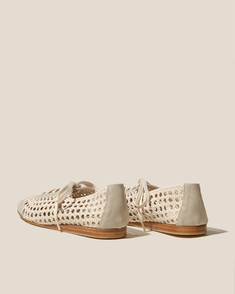 Portiu Lace-Up - Cream