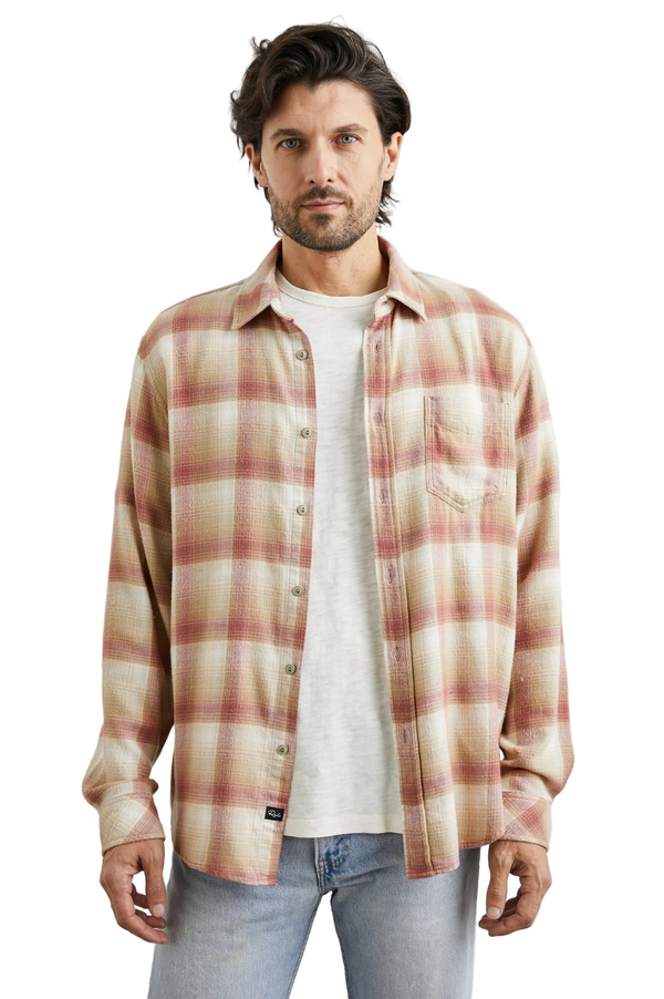 Lennox Shirt - Cranberry Finch