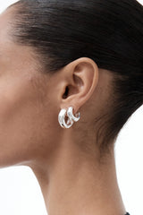 Sense Hoops Medium - Silver