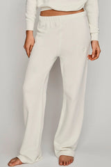 Straight Leg Sweatpant - Cream