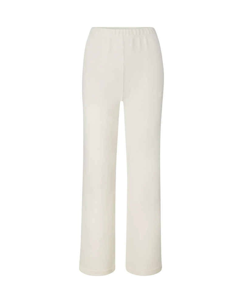 Straight Leg Sweatpant - Cream