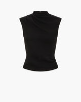 Suki Draped Top - Black