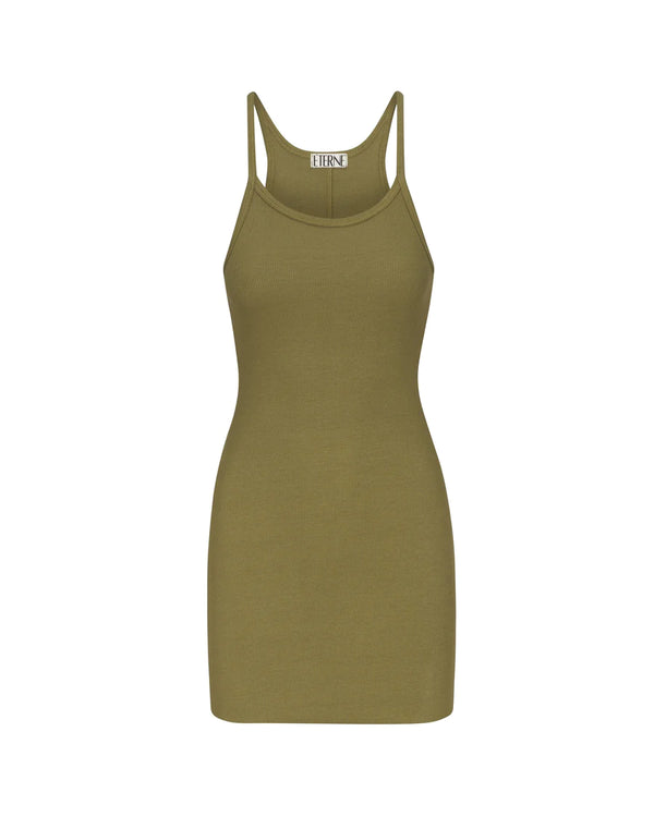Tank Mini Dress - Olive