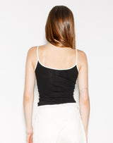 Gemini Tank - Black/White - BLVD