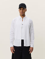 Cotton-Linen Shirt - White - BLVD