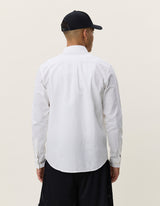 Cotton-Linen Shirt - White - BLVD