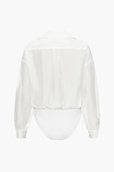 Bodysuit Blouse - Vanilla