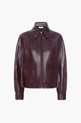 Pint Leather Jacket - Port