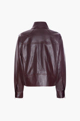 Pint Leather Jacket - Port