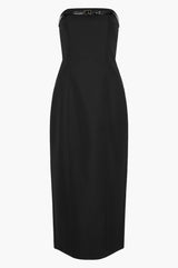 Gumdrop Midi Dress - Black