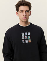 Stamp Sweatshirt - Black