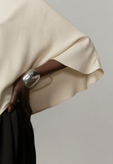 Mia Blouse - Creme - BLVD