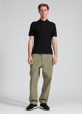 Harvey Knit Polo - Black