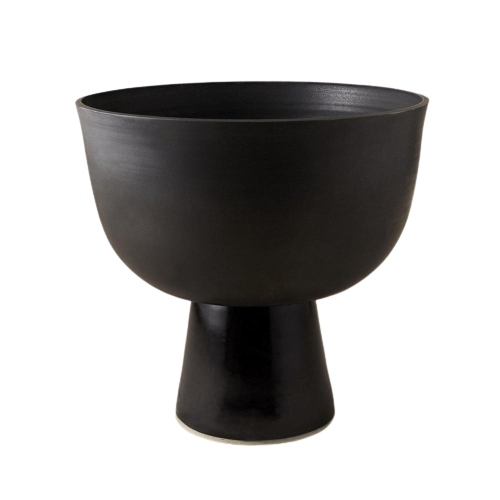 Footed Bowl  - Noir