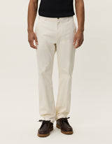Como Cotton Chinos - Ivory