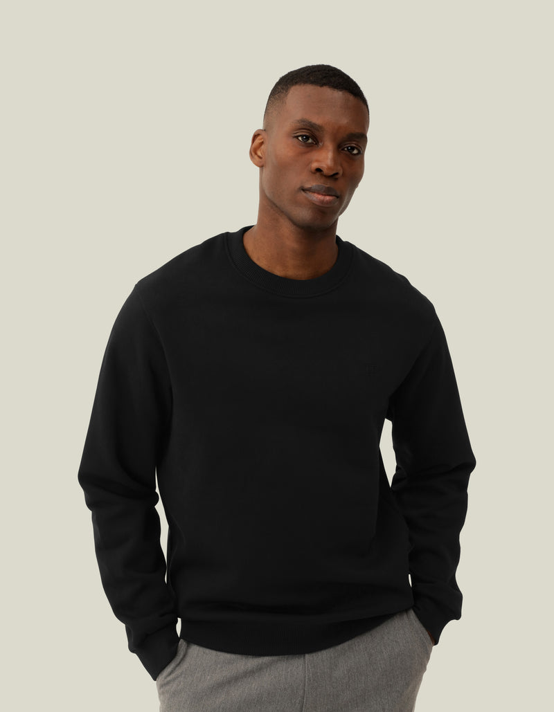 Norregaard Tonal Sweatshirt - Black
