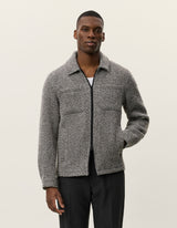 Marseille Twill Wool Jacket - Pepper