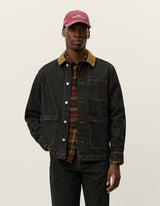 Layton Denim Overshirt - Black