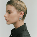 Heaven Mayhem - Mini Knot Earrings - Silver - BLVD