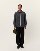 Marseille Textured Jacket - Black