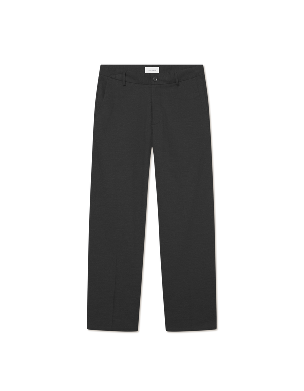 Como Slack Slub Suit Pants - Black