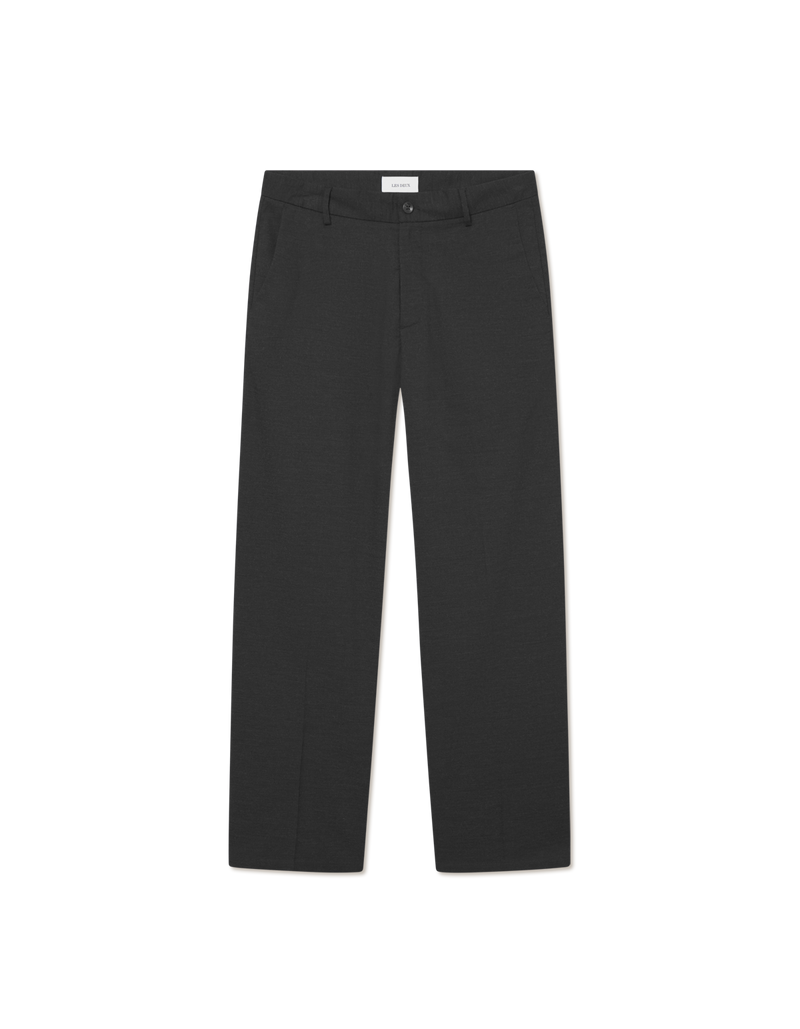 Como Slack Slub Suit Pants - Black
