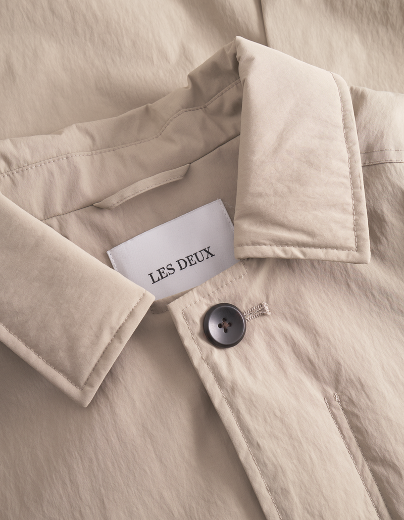 Maximus Padded Tech Coat - Dark Sand