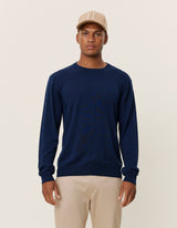 Greyson Merino Knit - Navy