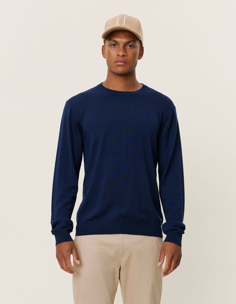 Greyson Merino Knit - Navy
