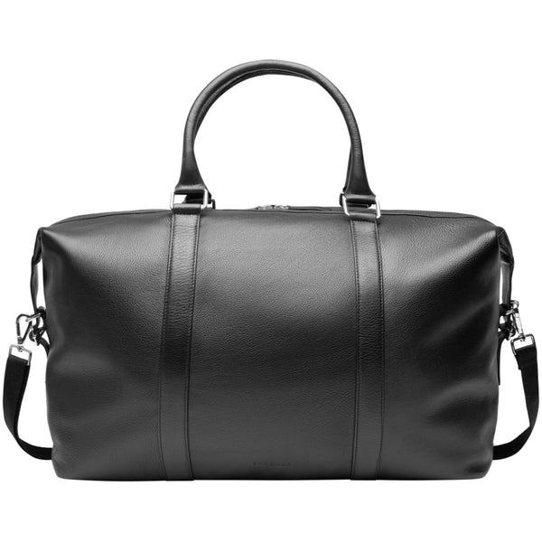 Leather Weekend Bag - Black
