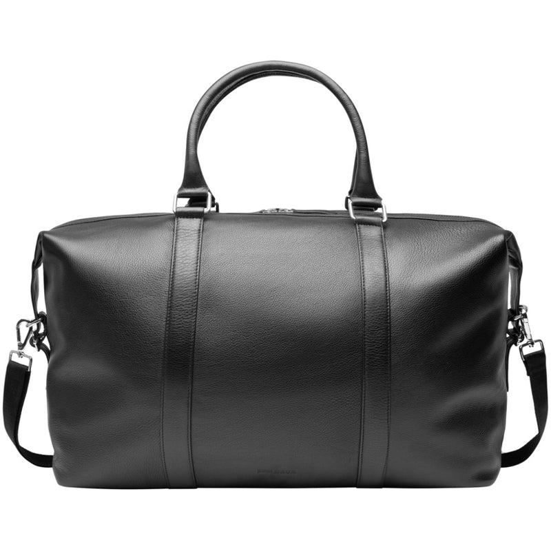 Leather Weekend Bag - Black