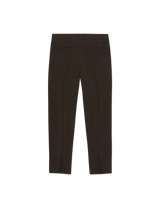 Brushed Twill Reg Suit Pants - Mole Brown