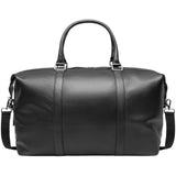 Leather Weekend Bag - Black
